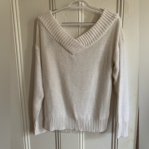 Chunky white sweater - Picture 2 of 4